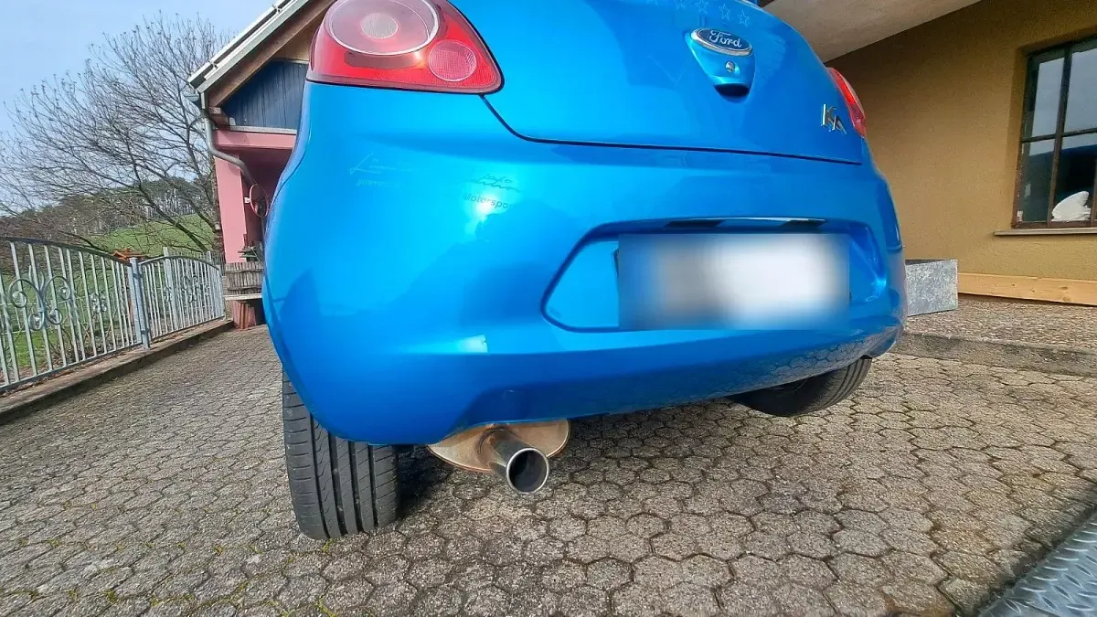 Gebraucht Ford Ka Cool & Sound Edition 69 PS (50 kW) 2014 Blau Kleinwagen