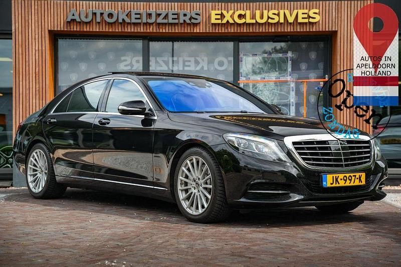 Schwarz Gebraucht 2015 Mercedes S500 Prestige Limousine | 39.790 € - Bild 1/4