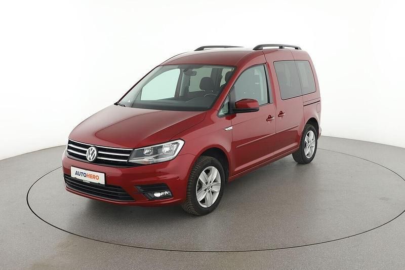Rot Gebraucht 2017 VW Caddy Comfortline Van / Kleinbus | 19.590 € (Guter Preis) - Bild 1/3