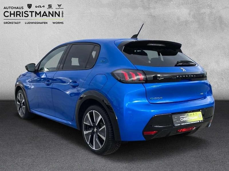 Gebraucht Peugeot e-208 GT 100 kW (136 PS) 2022 Blau Kleinwagen