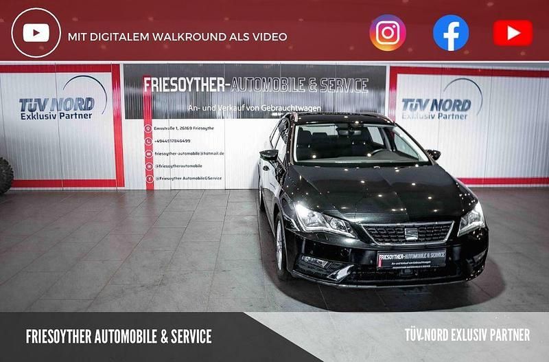 Schwarz Gebraucht 2018 Seat Leon ST Style Kombi | 10.990 € (Fairer Preis) - Bild 1/4