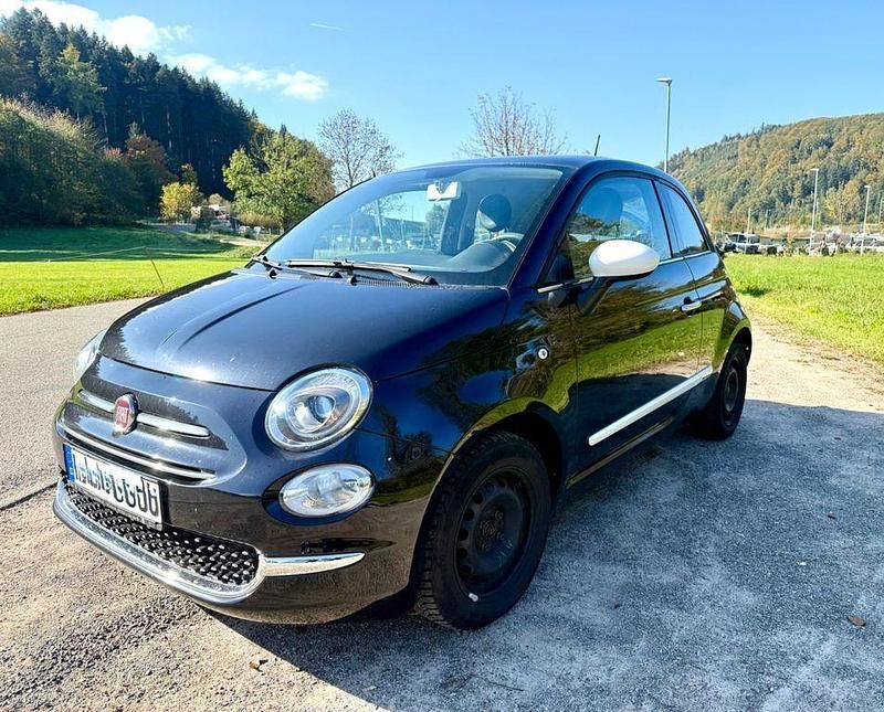 Schwarz Gebraucht 2016 Fiat 500 Lounge Kleinwagen | 6.999 € (Guter Preis) - Bild 1/4