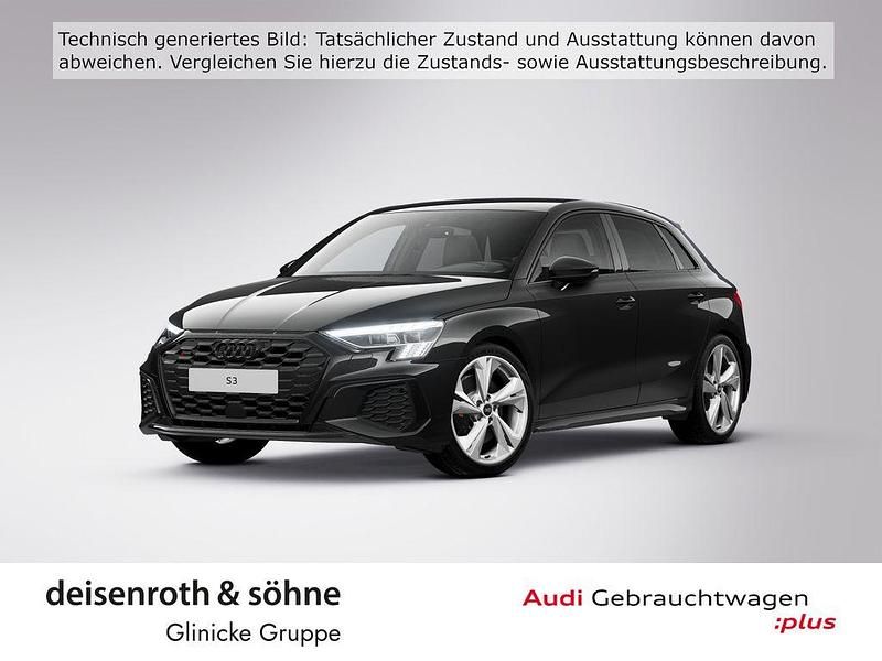 Mythosschwarz metallic Gebraucht 2024 Audi S3 Ambiente Limousine | 42.895 € (Fairer Preis) - Bild 1/4