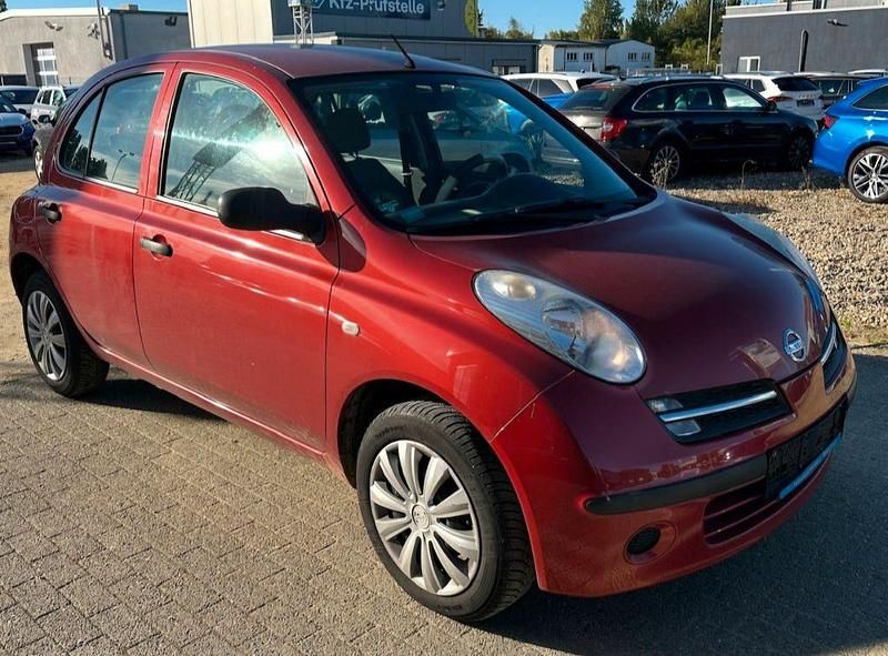 Gebraucht Nissan Micra Visia 65 PS (47 kW) 2007 Rot Kleinwagen