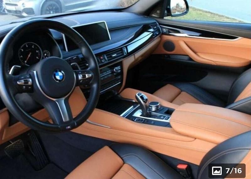 Blau Gebraucht 2017 BMW X6 M SUV | 27.500 € (Fairer Preis) - Bild 1/4
