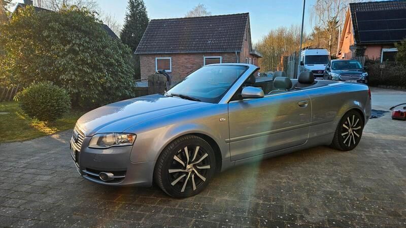 Silber Gebraucht 2008 Audi A4 Cabriolet Cabrio | 8.000 € (Teuer) - Bild 1/4