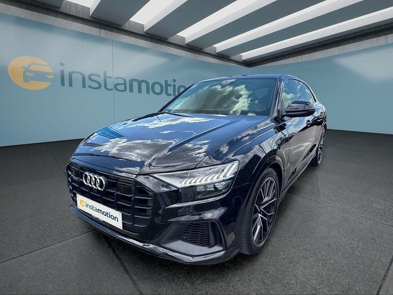 Schwarz Gebraucht 2023 Audi Q8 S-Line SUV | 66.449 € - Bild 1/4