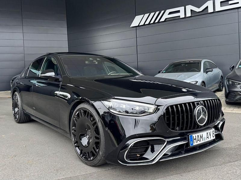 Schwarz Gebraucht 2021 Mercedes S63 AMG AMG Limousine | 72.500 € - Bild 1/4