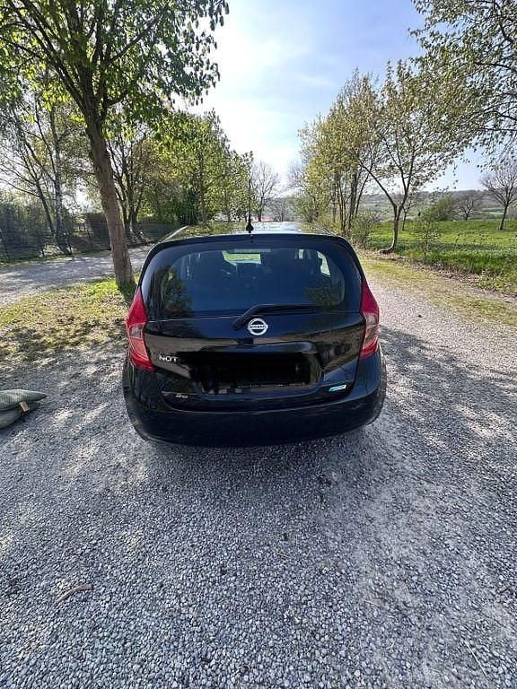 Second-hand Nissan Note Acenta 80 CP (58 kW) 2014 Negru Hatchback