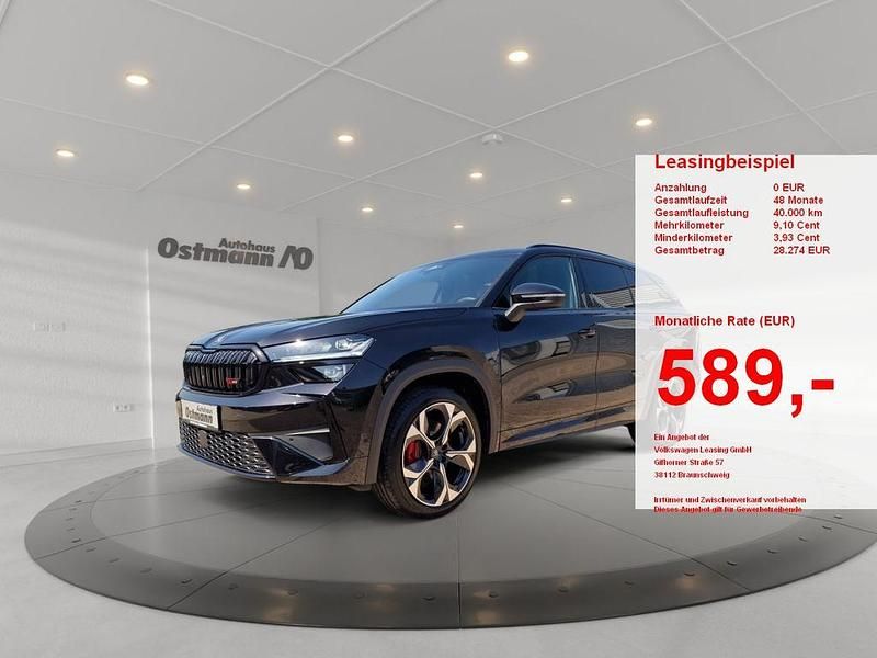 Schwarz Neu 2025 Skoda Kodiaq RS SUV | 64.170 € (Teuer) - Bild 1/4