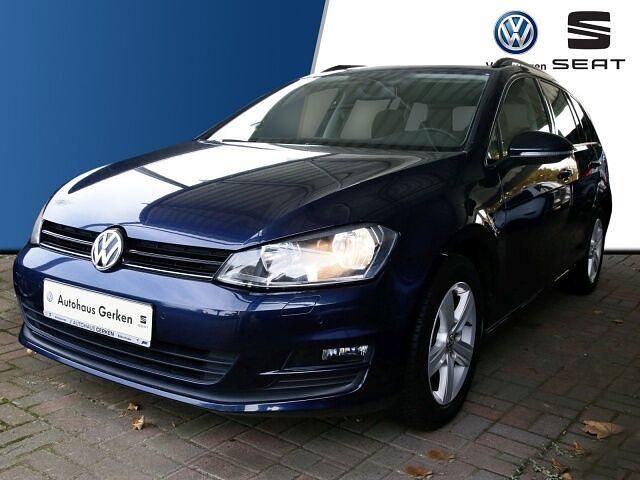 Gebraucht VW Golf VII Comfortline 105 PS (77 kW) 2014 Blau metallic Kombi