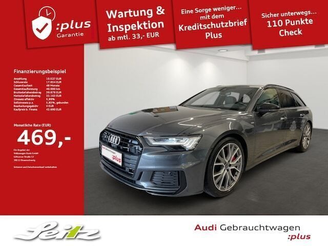 Daytonagrau perleffekt Gebraucht 2022 Audi A6 Ambiente Kombi | 42.690 € (Teuer) - Bild 1/4
