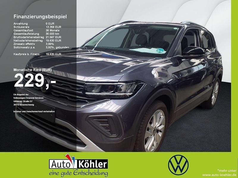 Gebraucht VW T-Cross Life 95 PS (69 kW) 2025 Rauchgrau SUV