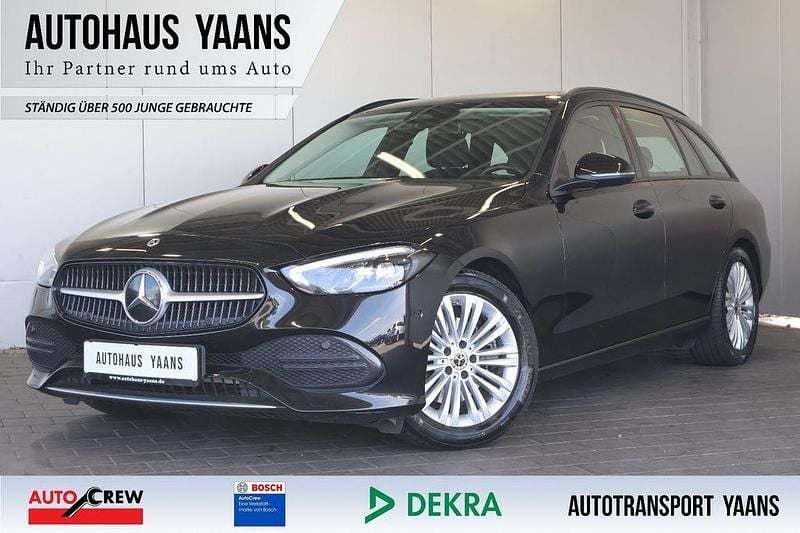 Schwarz Gebraucht 2021 Mercedes C220 Limousine | 25.489 € (Superpreis) - Bild 1/4