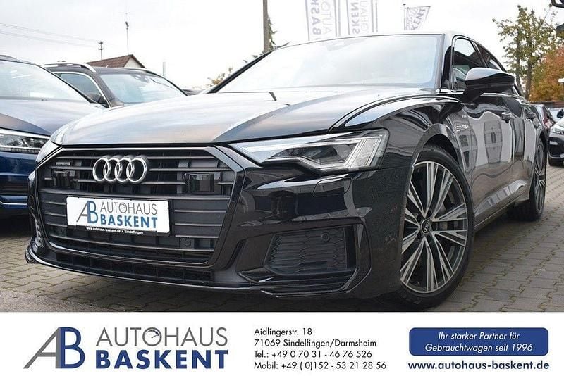 Schwarz Gebraucht 2021 Audi A6 S-Line Limousine | 35.990 € (Guter Preis) - Bild 1/4