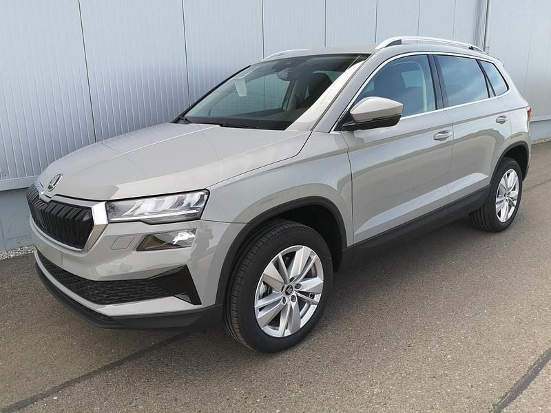 Wunderschone Skoda Karoq Stahlgrau Fotos