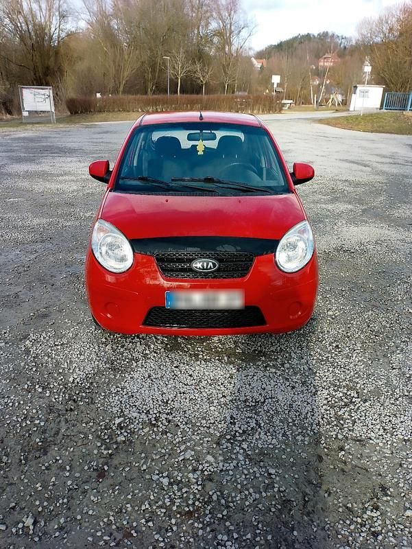 Gebraucht Kia Picanto 63 PS (46 kW) 2009 Rot Kleinwagen