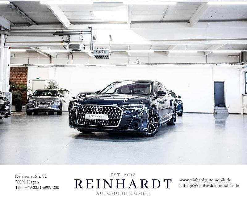 Firmamentblau metallic Gebraucht 2023 Audi A8L Ambiente Limousine | 68.570 € - Bild 1/3