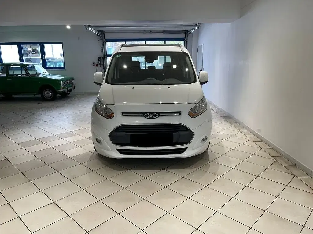 Gebraucht Ford Tourneo Connect 101 PS (74 kW) 2015 Weiß Van / Kleinbus