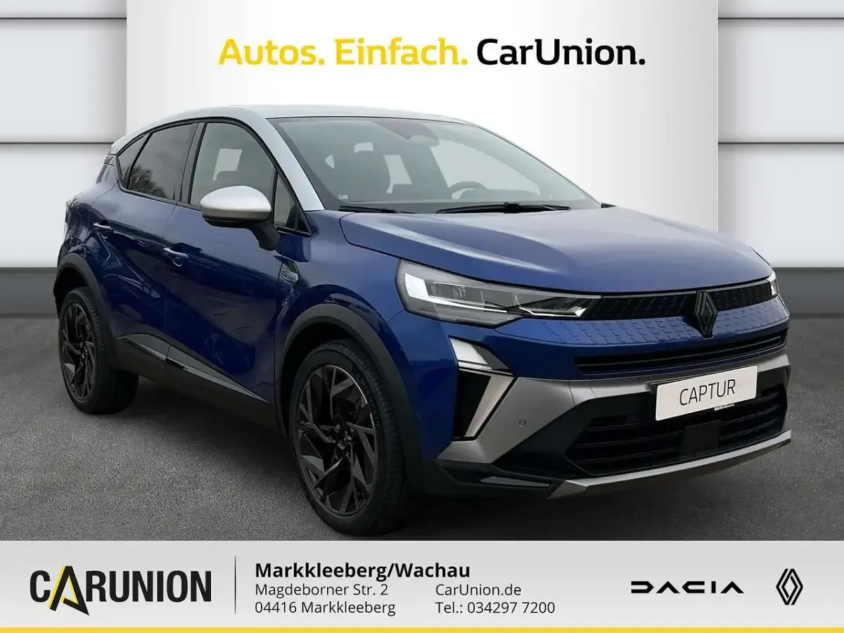 Ny Renault Captur Esprit Alpine 158 HK (116 kW) 2025 Blå SUV