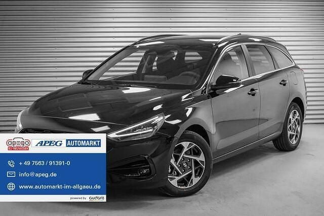 Abyss black metallic (a2b) Gebraucht 2024 Hyundai i30 Kombi | 24.990 € (Superpreis) - Bild 1/4