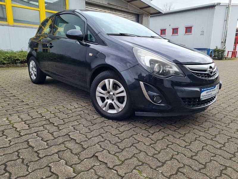 Schwarz Gebraucht 2012 Opel Corsa Innovation Limousine | 2.999 € (Guter Preis) - Bild 1/4