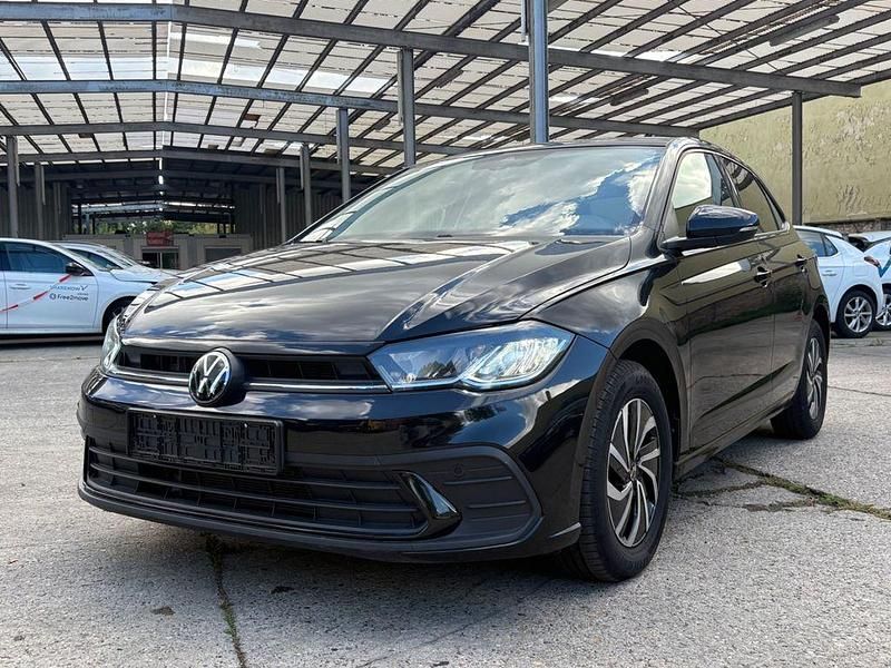 Schwarz Gebraucht 2022 VW Polo Life Limousine | 17.490 € (Guter Preis) - Bild 1/4