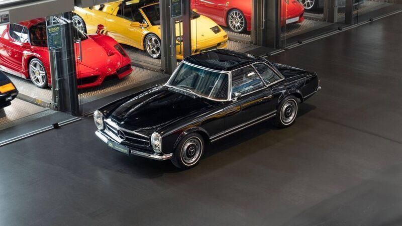 Schwarz Gebraucht 1970 Mercedes SL280 Cabrio | 98.000 € - Bild 1/4