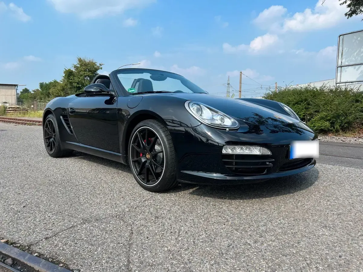 Gebraucht Porsche Boxster Black Edition 320 PS (235 kW) 2011 Schwarz Cabrio