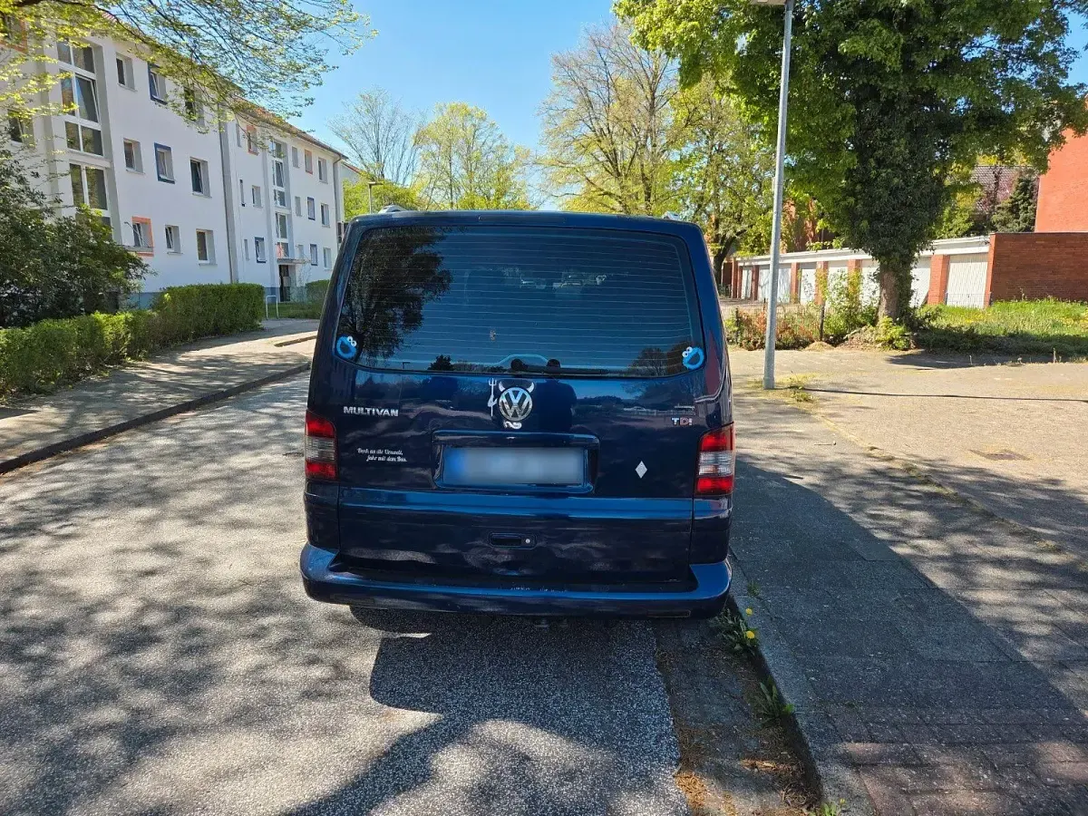 Usata VW T5 131 CV (96 kW) 2006 Blu Furgone