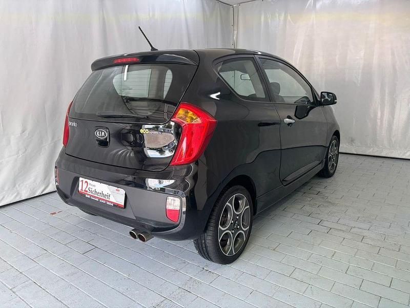 Gebraucht Kia Picanto Spirit 86 PS (63 kW) 2012 Schwarz Kleinwagen