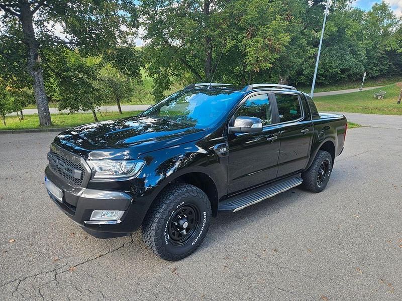Schwarz Gebraucht 2019 Ford Ranger Wildtrack Abholung | 34.900 € (Teuer) - Bild 1/4