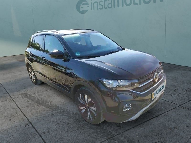 Schwarz Gebraucht 2021 VW T-Cross Life SUV | 16.225 € - Bild 1/3