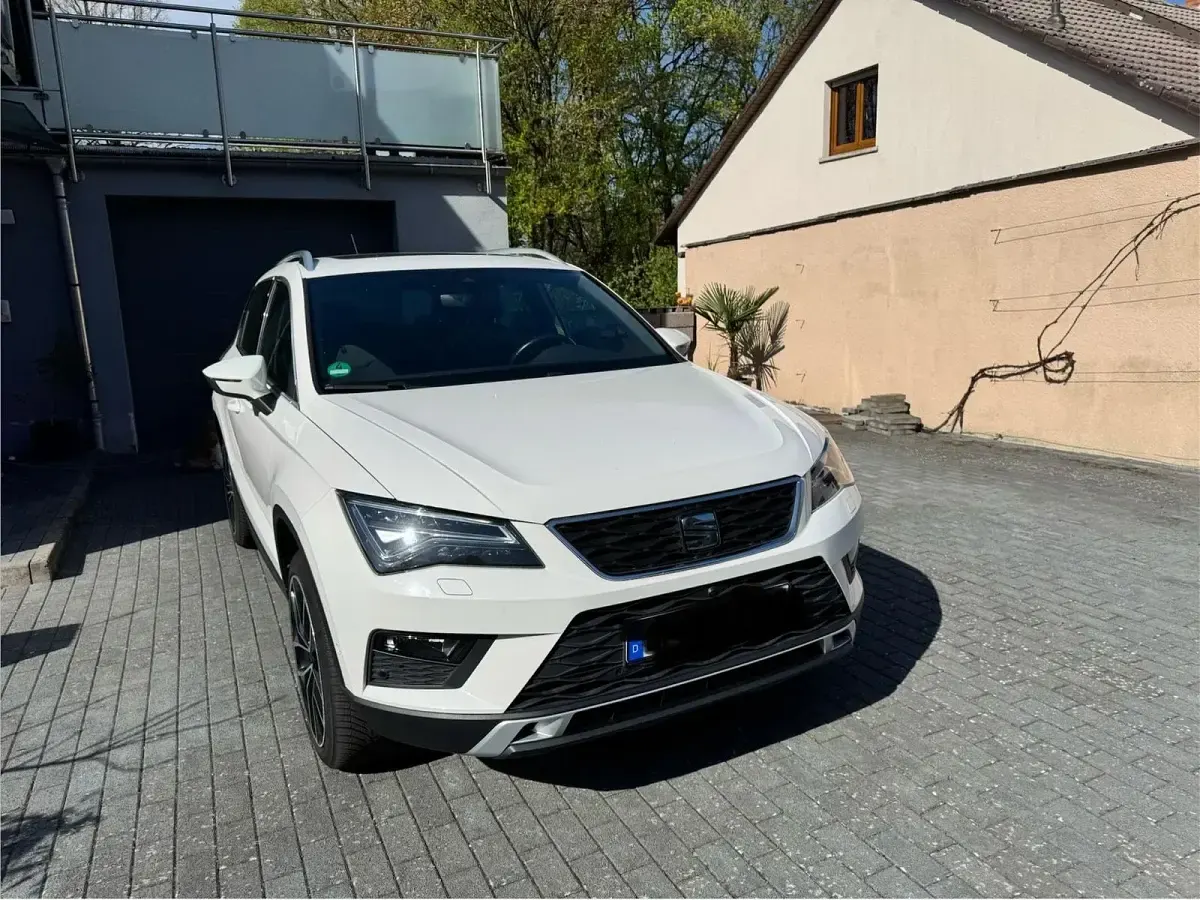 Usata Seat Ateca 4Drive 190 CV (139 kW) 2017 Bianco SUV