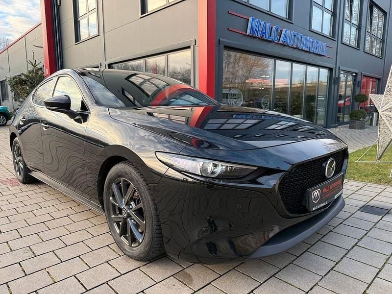 Gebraucht Mazda 3 Selection 122 PS (89 kW) 2019 Schwarz Limousine