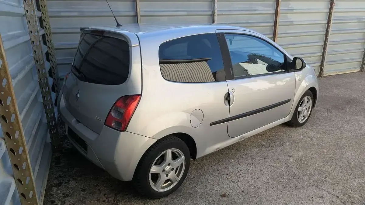Gebraucht Renault Twingo Dynamique 76 PS (55 kW) 2007 Platingrau Kleinwagen