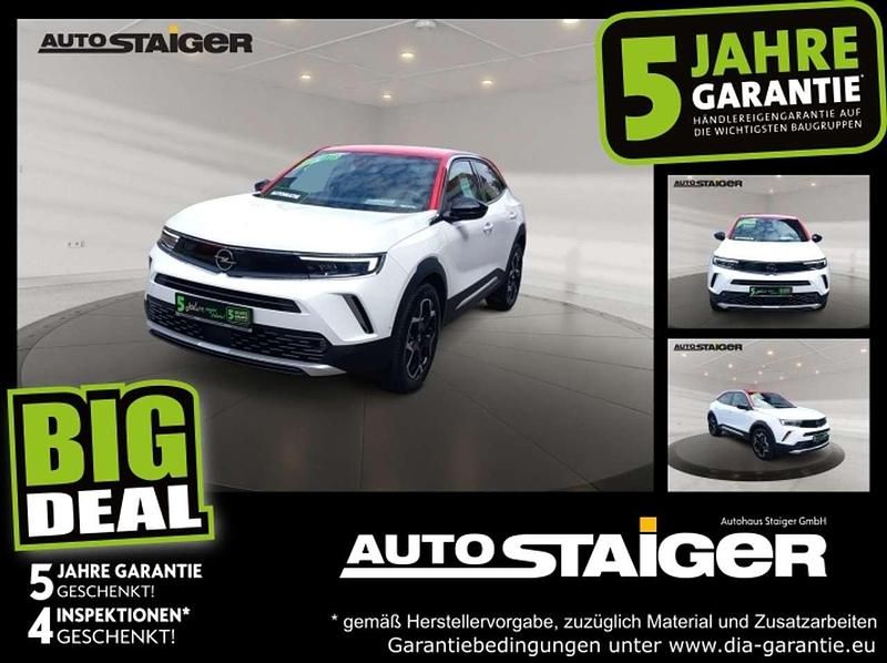 Jade weiss Gebraucht 2022 Opel Mokka Ultimate SUV | 19.990 € (Fairer Preis) - Bild 1/4
