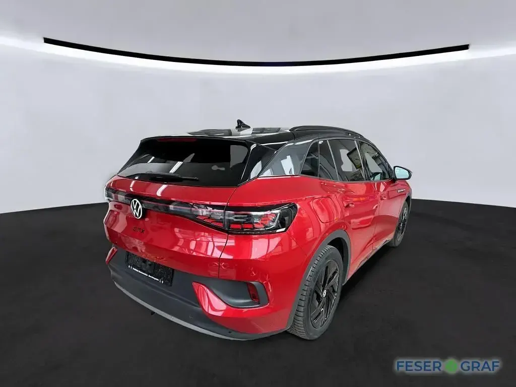 Gebraucht VW ID.4 GTX 219 kW (299 PS) 2022 Kings red metallic schwarz SUV