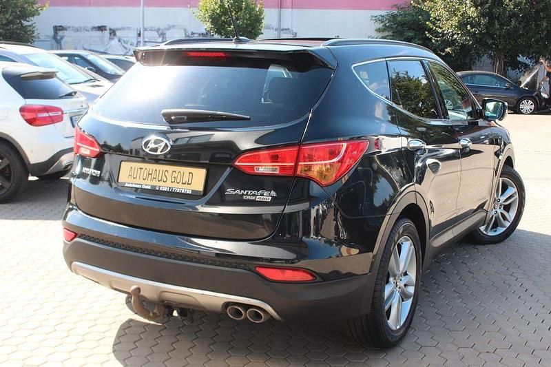 Gebraucht Hyundai Santa Fe Premium 197 PS (144 kW) 2012 Schwarz SUV