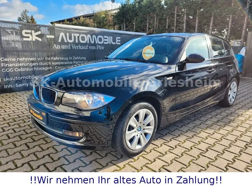 Gebraucht BMW 118 Advantage 143 PS (105 kW) 2009 Schwarz Kleinwagen
