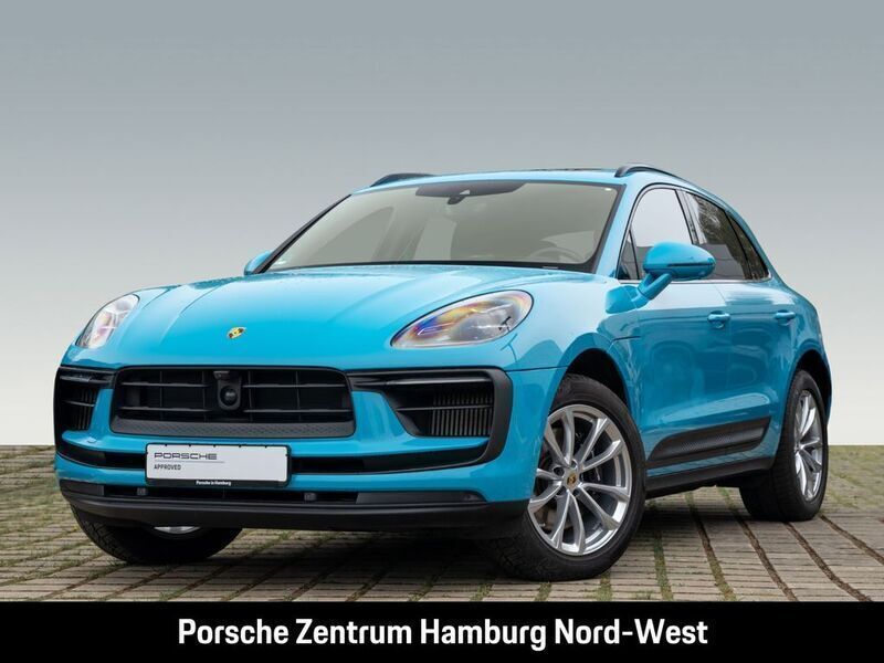 Blau Gebraucht 2022 Porsche Macan S SUV | 77.900 € (Teuer) - Bild 1/4
