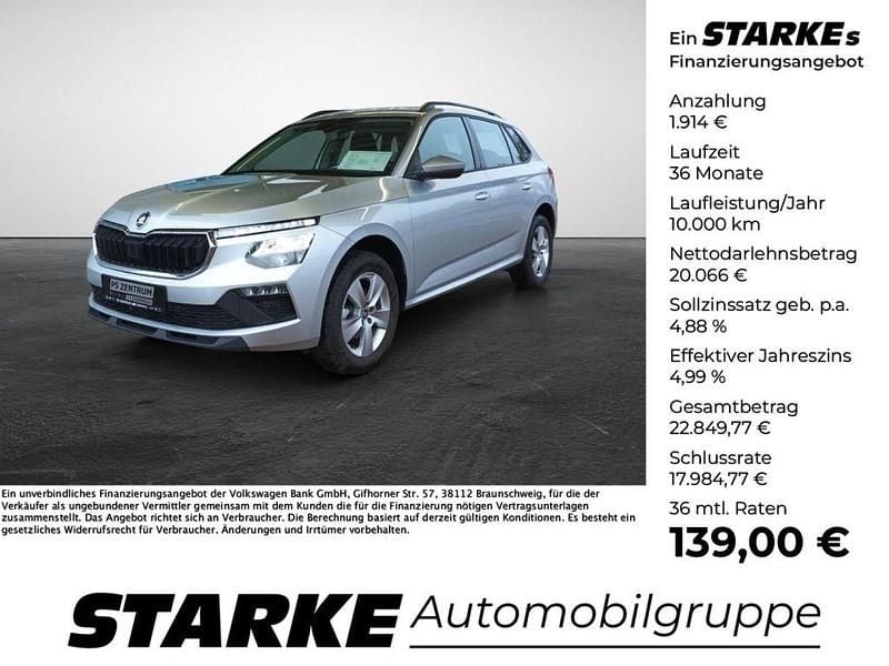 Gebraucht Skoda Kamiq Selection 116 PS (85 kW) 2025 Brillantsilber (metallic) SUV