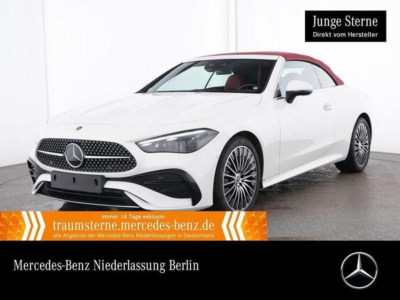 Polarweiß Gebraucht 2025 Mercedes CLE220 AMG Cabrio | 60.990 € - Bild 1/3
