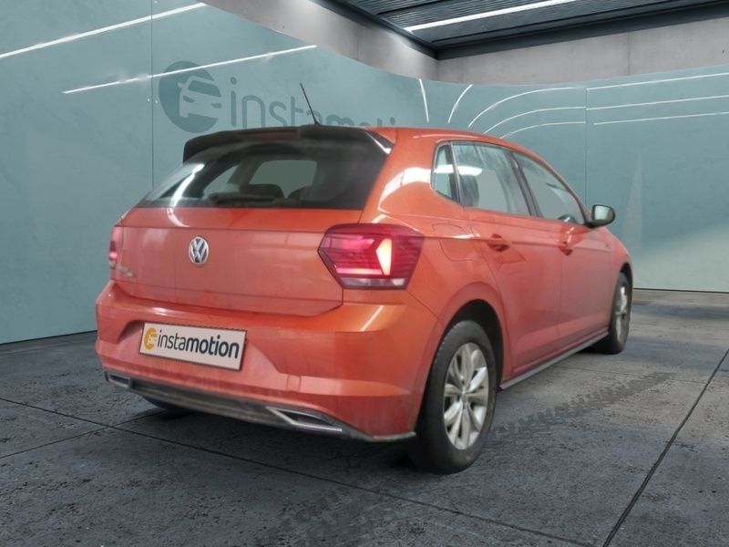 Gebraucht VW Polo Highline 95 PS (69 kW) 2019 Orange Limousine