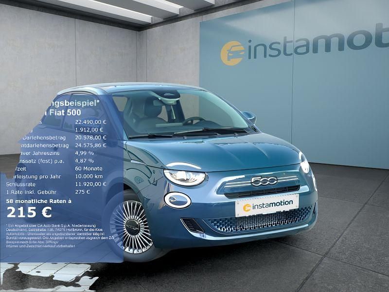 Blau Neu 2025 Fiat 500 Kleinwagen | 22.999 € (Fairer Preis) - Bild 1/4