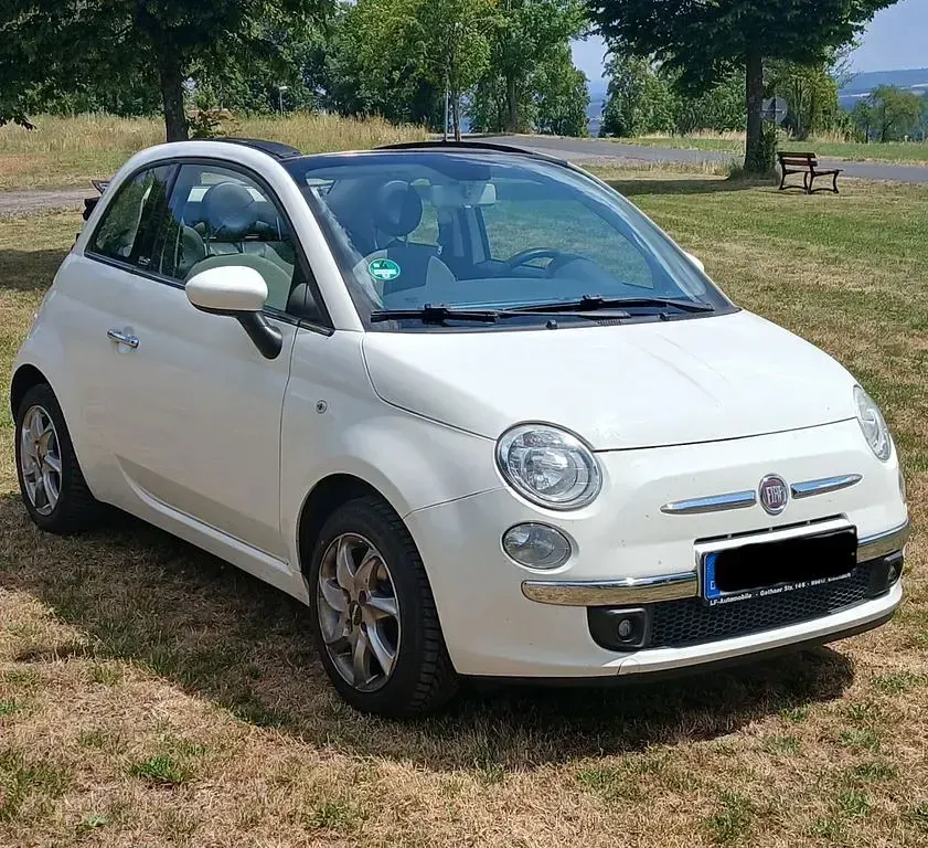 Gebraucht Fiat 500C 69 PS (50 kW) 2012 Weiß Cabrio