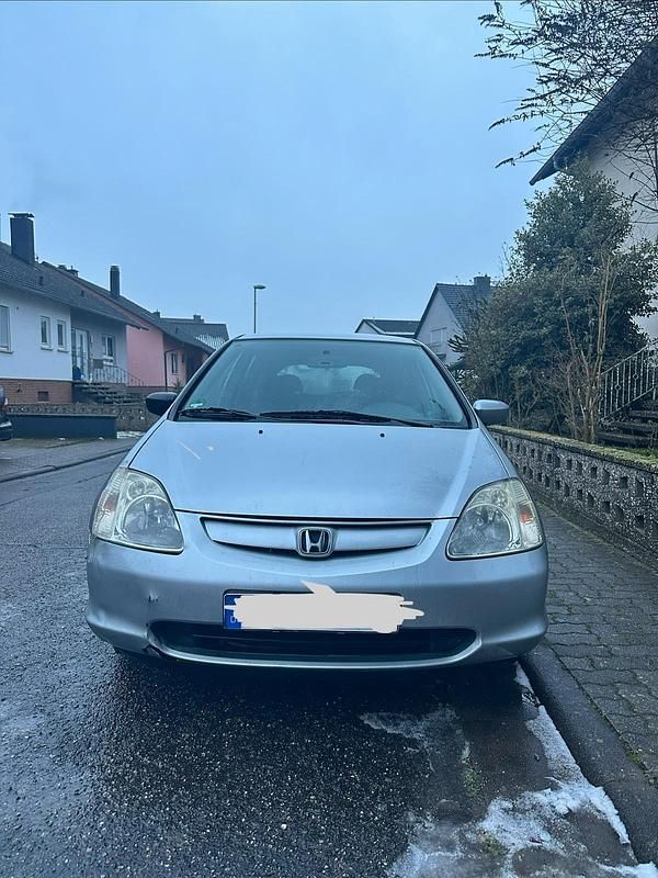 Gebraucht Honda Civic 90 PS (66 kW) 2002 Silber Kleinwagen