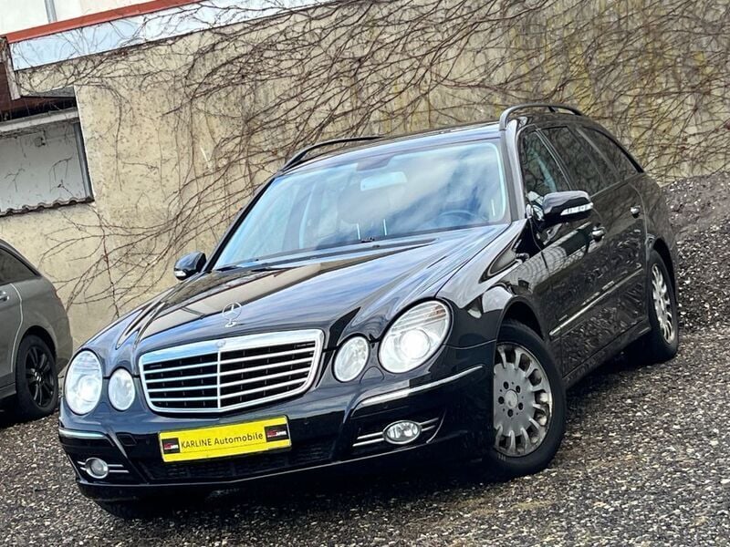 Schwarz Gebraucht 2006 Mercedes E320 Avantgarde Limousine | 3.990 € (Superpreis) - Bild 1/4