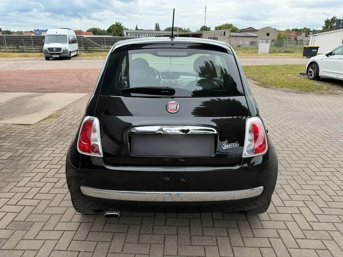 Gebraucht Fiat 500 86 PS (63 kW) 2013 Schwarz Kleinwagen