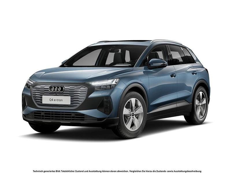 Gebraucht Audi Q4 e-tron Comfort 150 kW (204 PS) 2022 Geysirblau metallic SUV